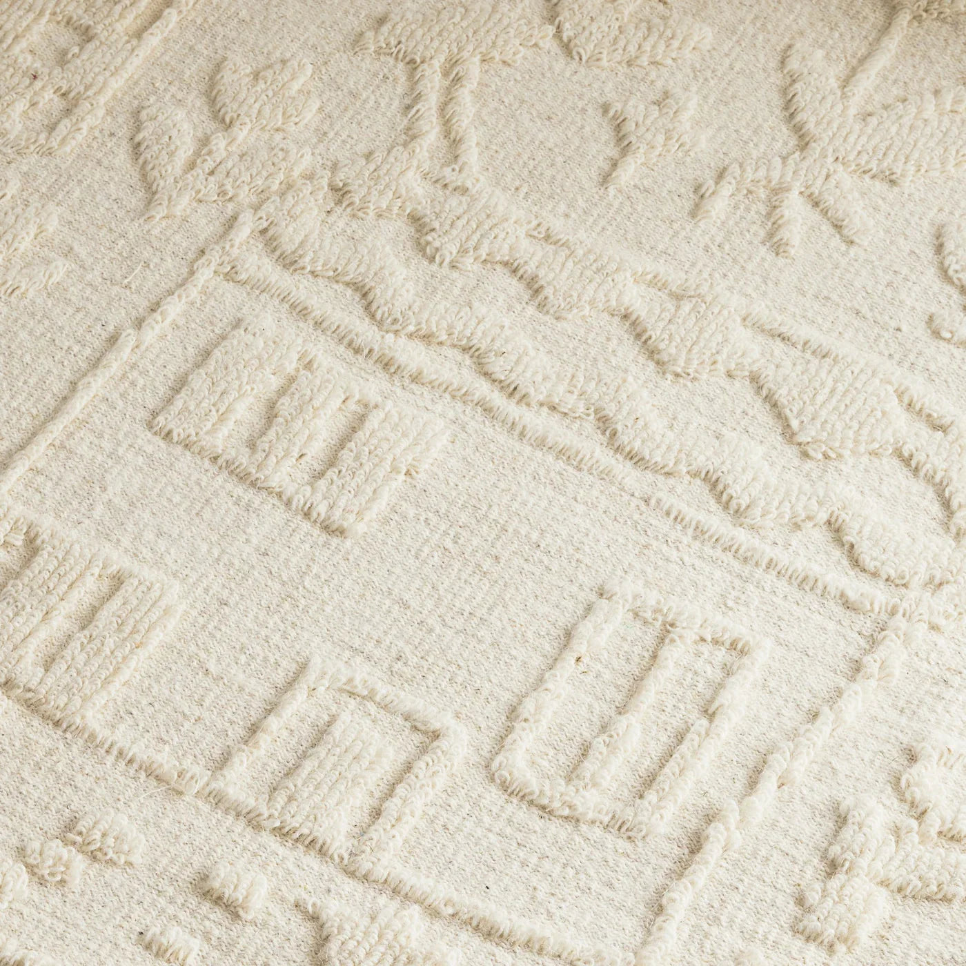 Kenilworth Ivory Wool Kids Rug