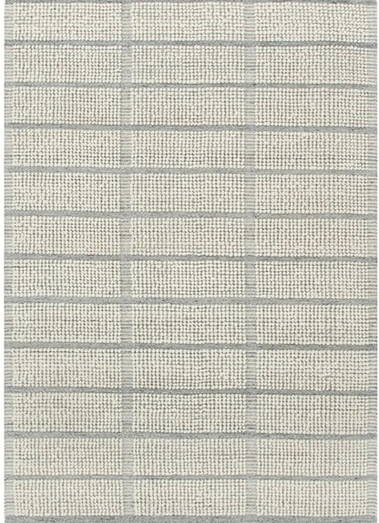 Kingscliff Grey Wool Rug ‚Äî natural texture, The Inspire Home
