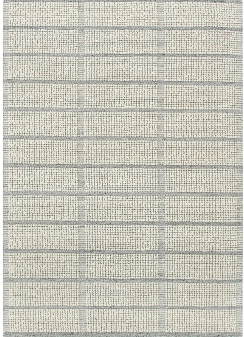 Kingscliff Grey Wool Rug — natural texture, The Inspire Home