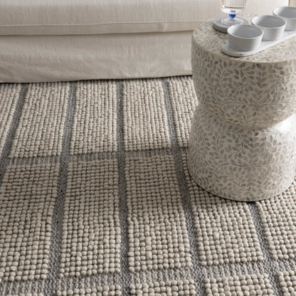 Kingscliff Ivory & Grey Wool Rug