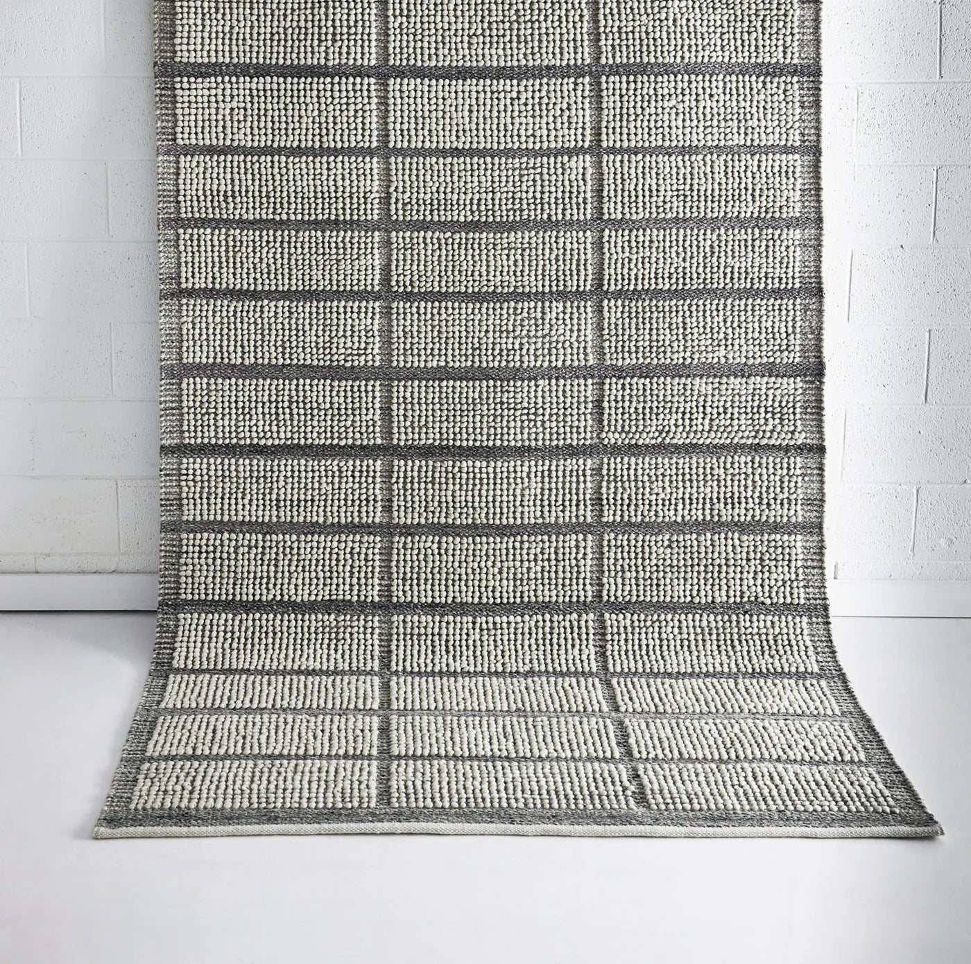 Kingscliff Ivory & Grey Wool Rug