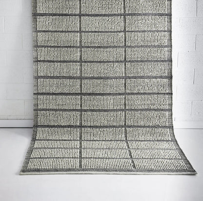 Kingscliff Ivory & Grey Wool Rug