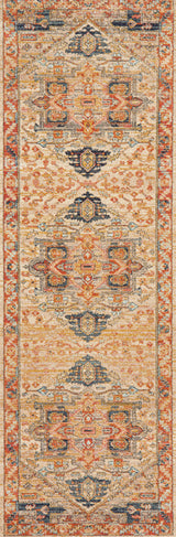Merimbula Rust Multicolor Runner Rug