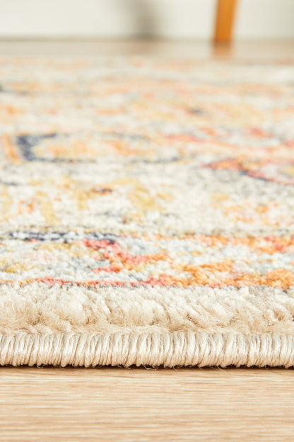 Merimbula Rust Multicolor Runner Rug