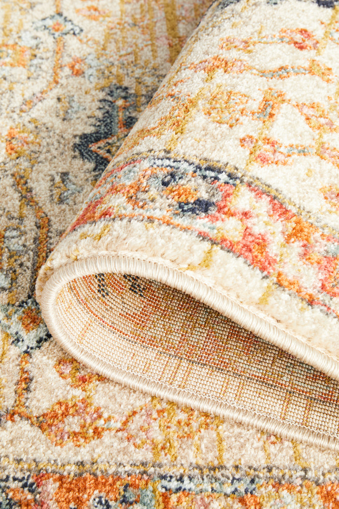 Merimbula Rust Multicolor Runner Rug
