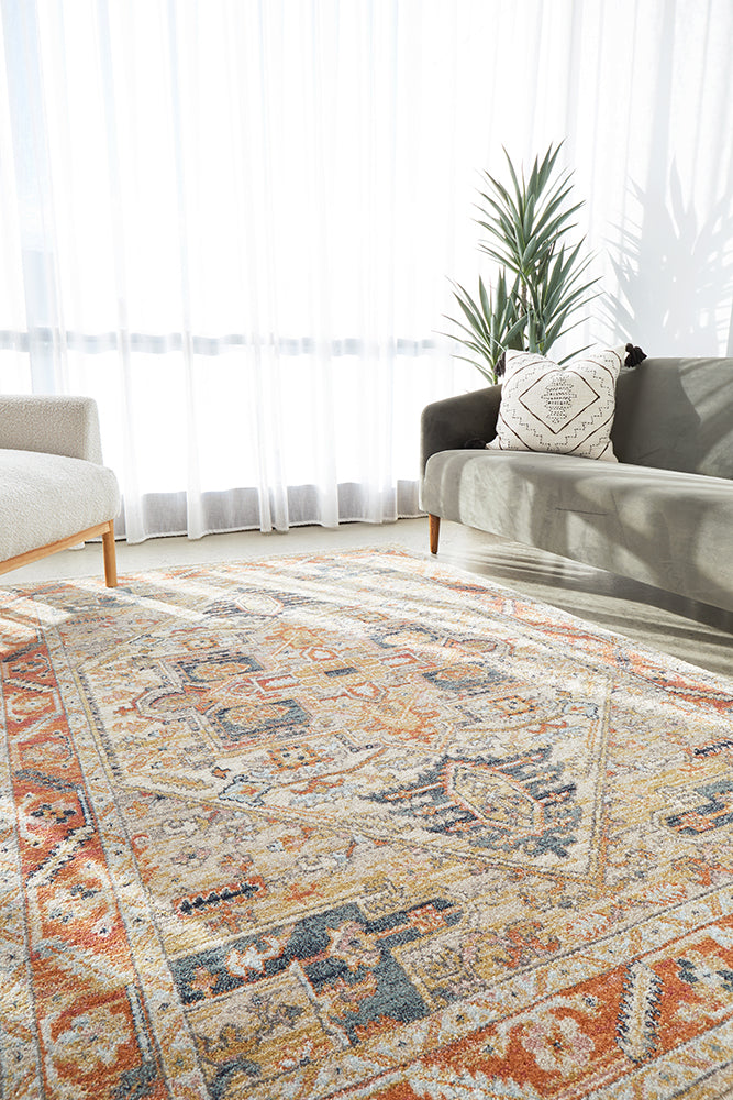 Merimbula Rust Rug