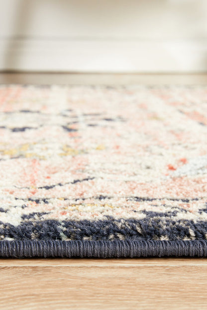 Merimbula Brick Multicolor Runner Rug
