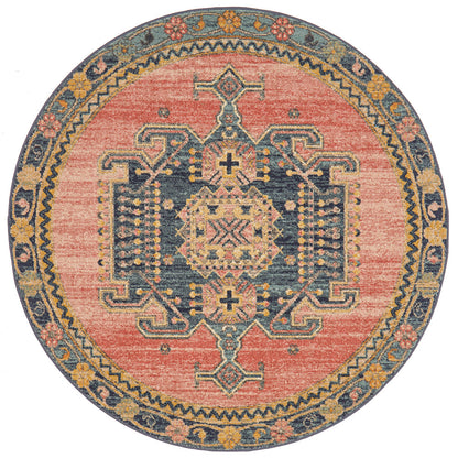 Merimbula Paperbark Multicolor Round Rug