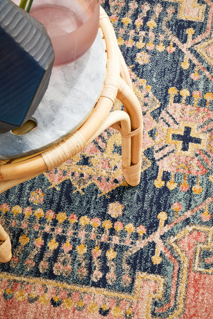 Merimbula Paperbark Multicolor Round Rug