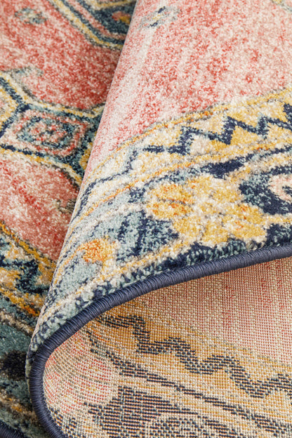 Merimbula Paperbark Multicolor Round Rug