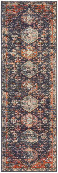 Merimbula Navy Multicolor Rug