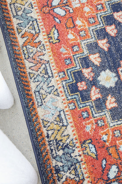 Merimbula Navy Multicolor Rug