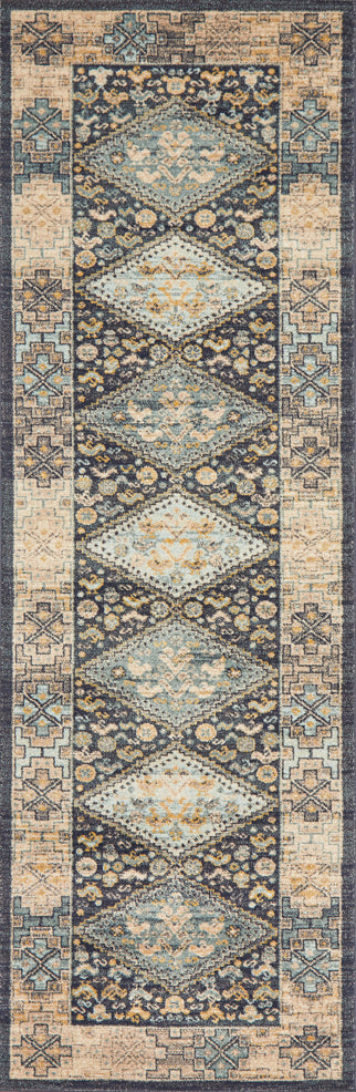 Merimbula Midnight Multicolor Runner Rug