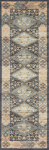 Merimbula Midnight Multicolor Runner Rug