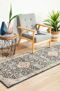 Merimbula Midnight Coast Multicolor Runner Rug