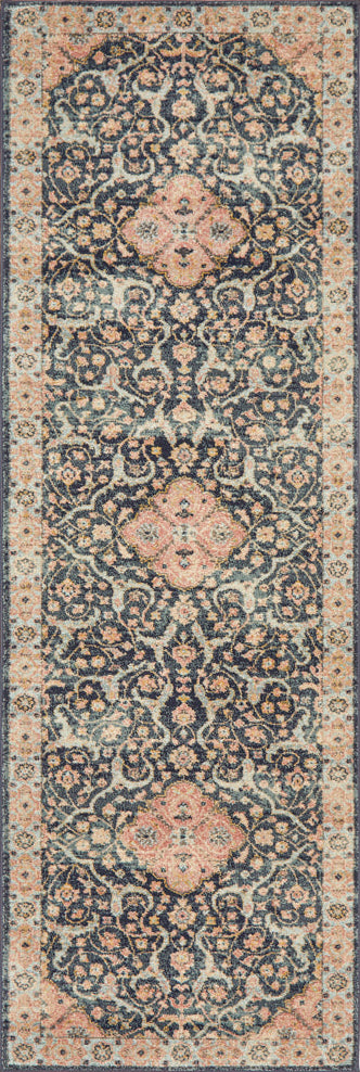 Merimbula Midnight Coast Multicolor Runner Rug