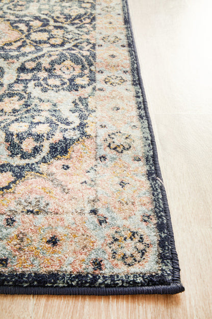 Merimbula Midnight Coast Multicolor Runner Rug