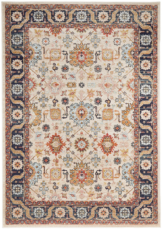 Merimbula Flax Multicolor Rug
