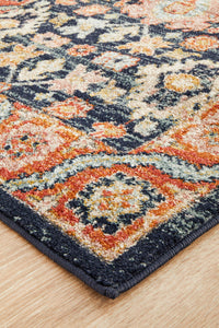 Merimbula Ink Multicolor Runner Rug