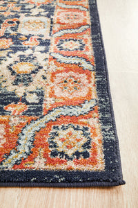 Merimbula Ink Multicolor Runner Rug