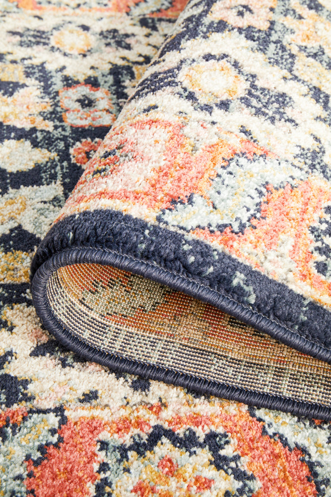 Merimbula Ink Multicolor Runner Rug
