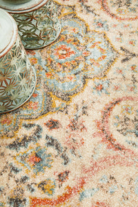 Merimbula Wheatgrass Round Rug