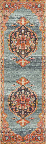 Merimbula Terracotta Coast Multicolor Runner Rug
