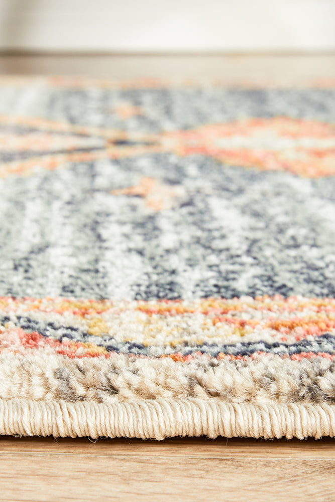 Merimbula Terracotta Coast Multicolor Runner Rug