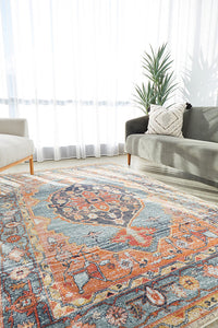 Merimbula Terracotta Coast Multicolor Rug
