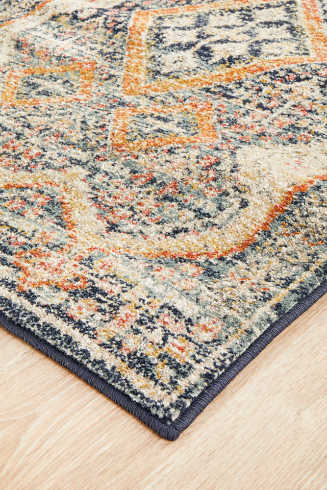 Merimbula Deep Multicolor Runner Rug