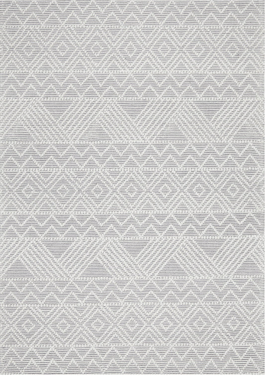 Hepburn Paperbark Silver Rug