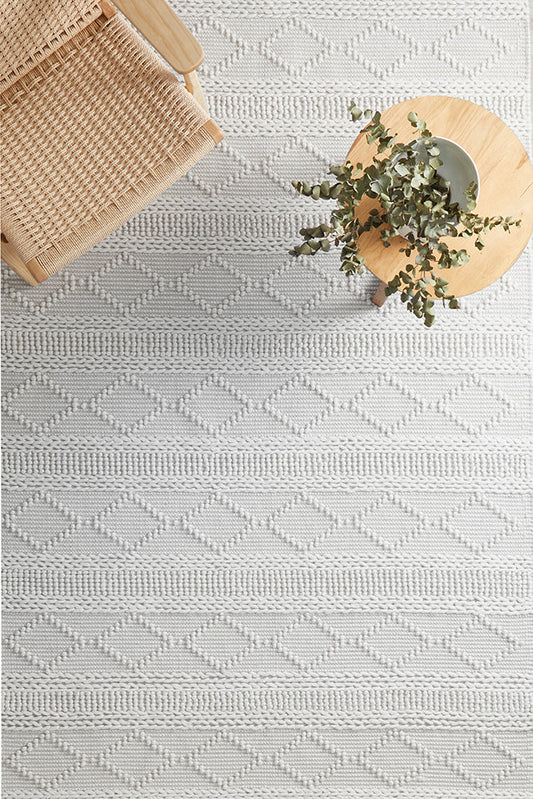 Hepburn Flax Silver Rug