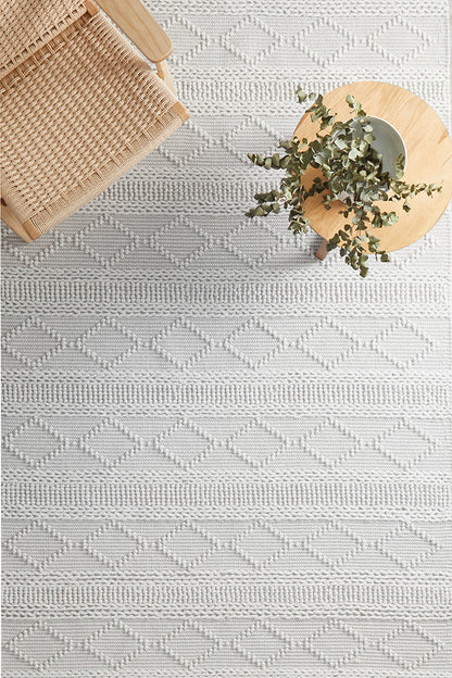 Hepburn Flax Silver Rug