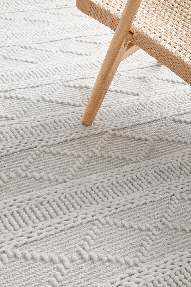 Hepburn Flax Silver Rug
