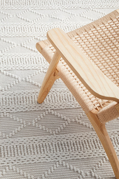 Hepburn Flax Silver Rug