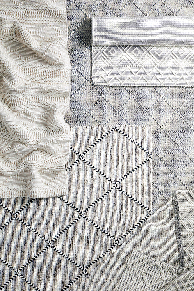 Hepburn Flax Silver Rug