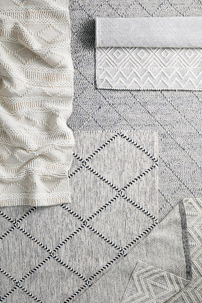 Hepburn Flax Silver Rug