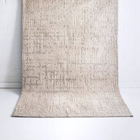Maclean Modern Ivory Rug ‚Äî polyester rug, soft neutral, The Inspire Home