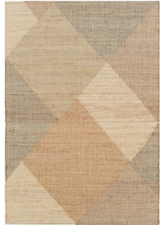 Metung Brown Jute Rug — natural woven fibre, The Inspire Home