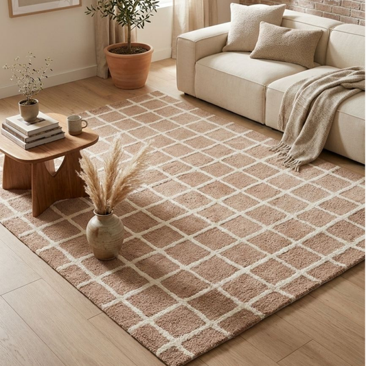 Metung Peach Kids Rug