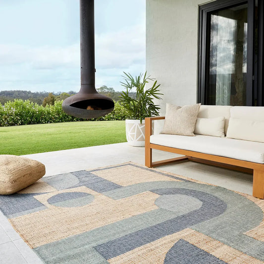 Montville Green Jute Rug