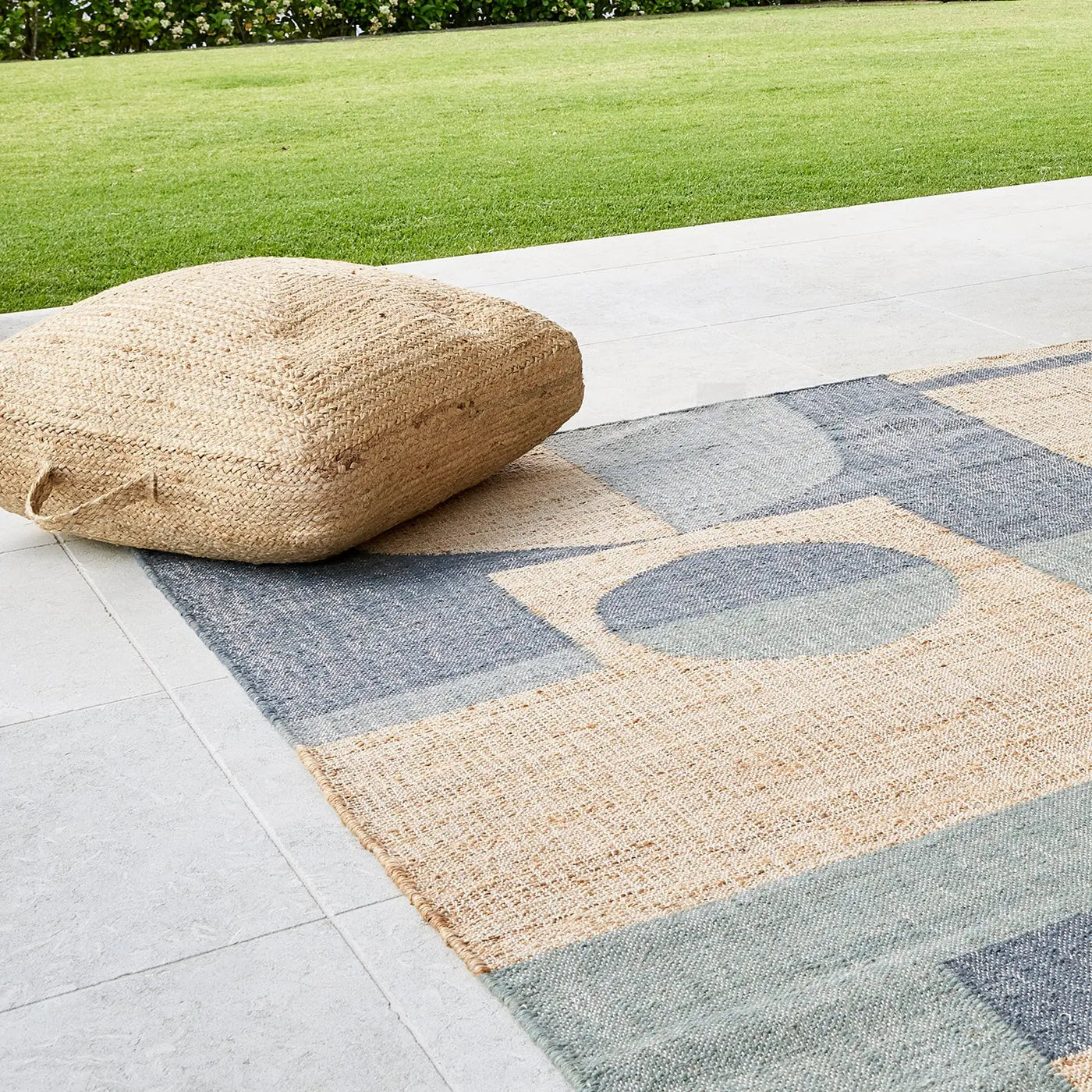 Montville Green Jute Rug