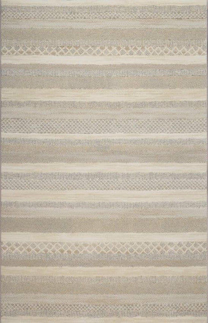 Mornington Beige Runner Lines Rug