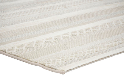 Mornington Beige Runner Lines Rug