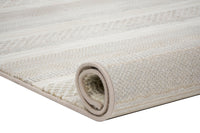 Mornington Beige Runner Lines Rug