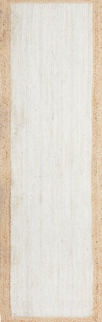 Boreen Paperbark Beige Jute Runner Rug