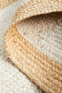 Boreen Paperbark Beige Jute Runner Rug