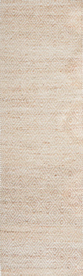 Boreen Sandstone Jute Runner Rug