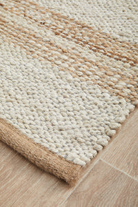 Boreen Flax Jute Runner Rug