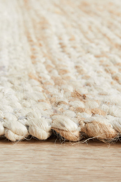 Boreen Flax Jute Runner Rug